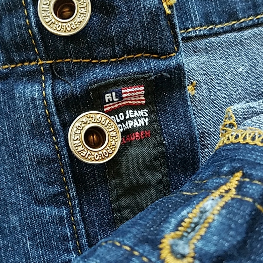 RALPH LAUREN POLO JEANS CO. MINI SKIRT ~🎊2XHP🎊 - Picture 4 of 6